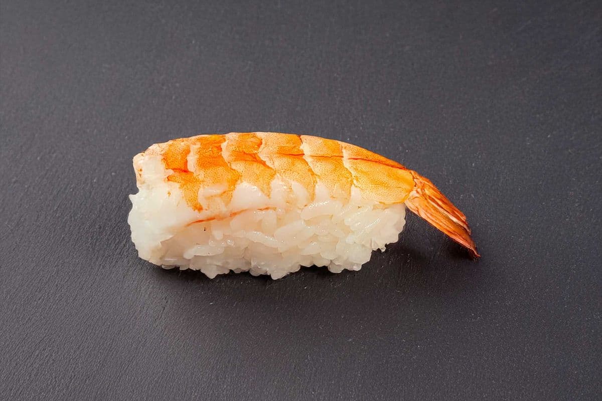 Ebi Nigiri (Cooked shrimp)