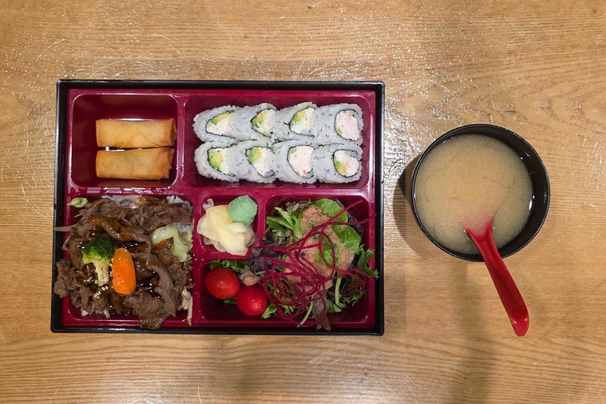 Beef Teri Lunch Box