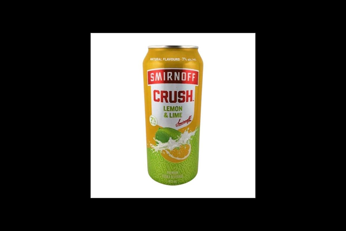 SMIRNOFF CRUSH LEMON LIME - 473MLL (1 x 473ML)