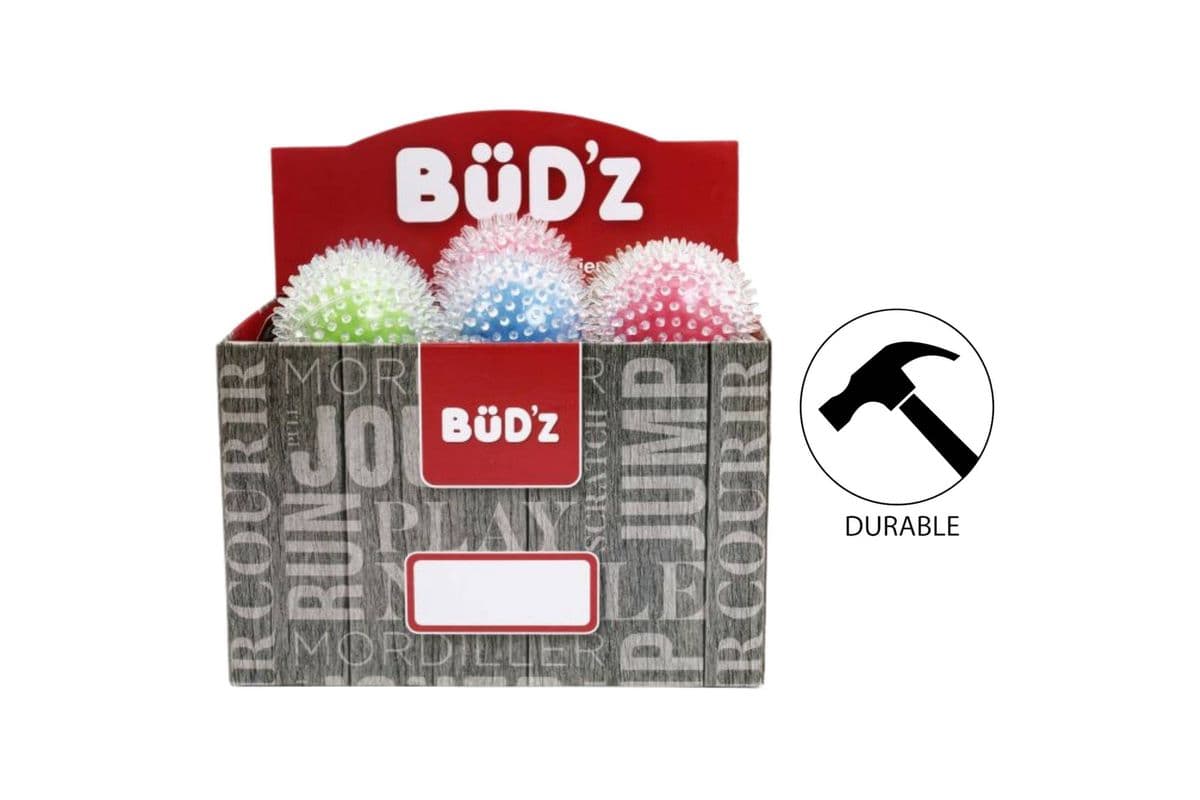 BuD'z - Transparent Balls With Spikes - Green
