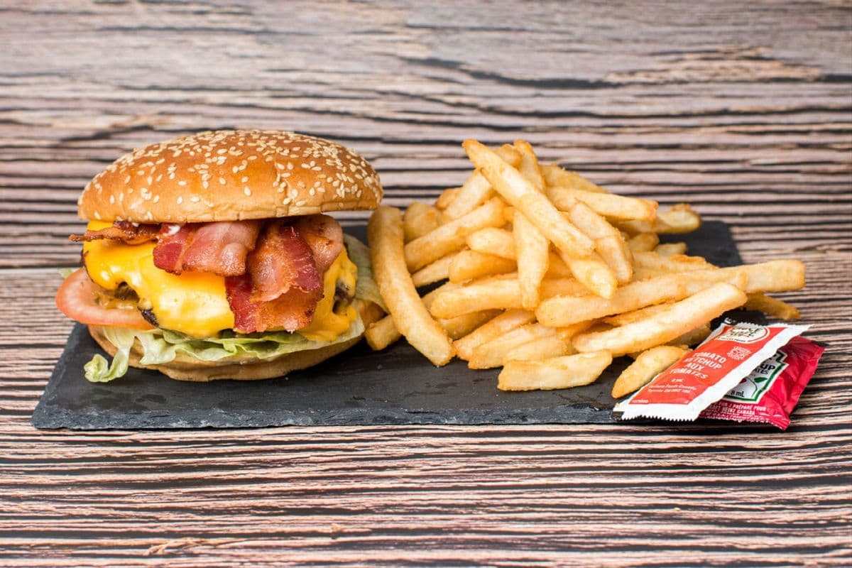 Bacon Cheese with fries
