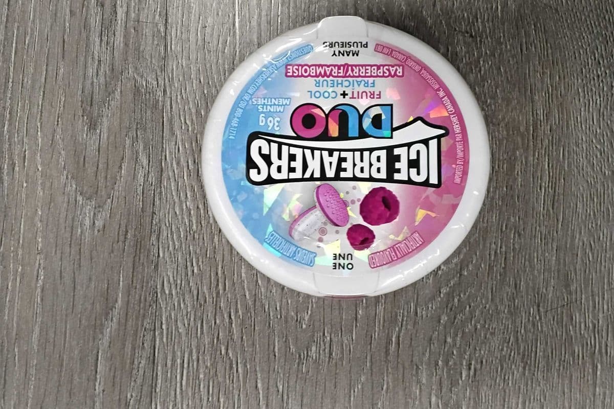 Ice breakers duo fruit + cool raspberry (36g)