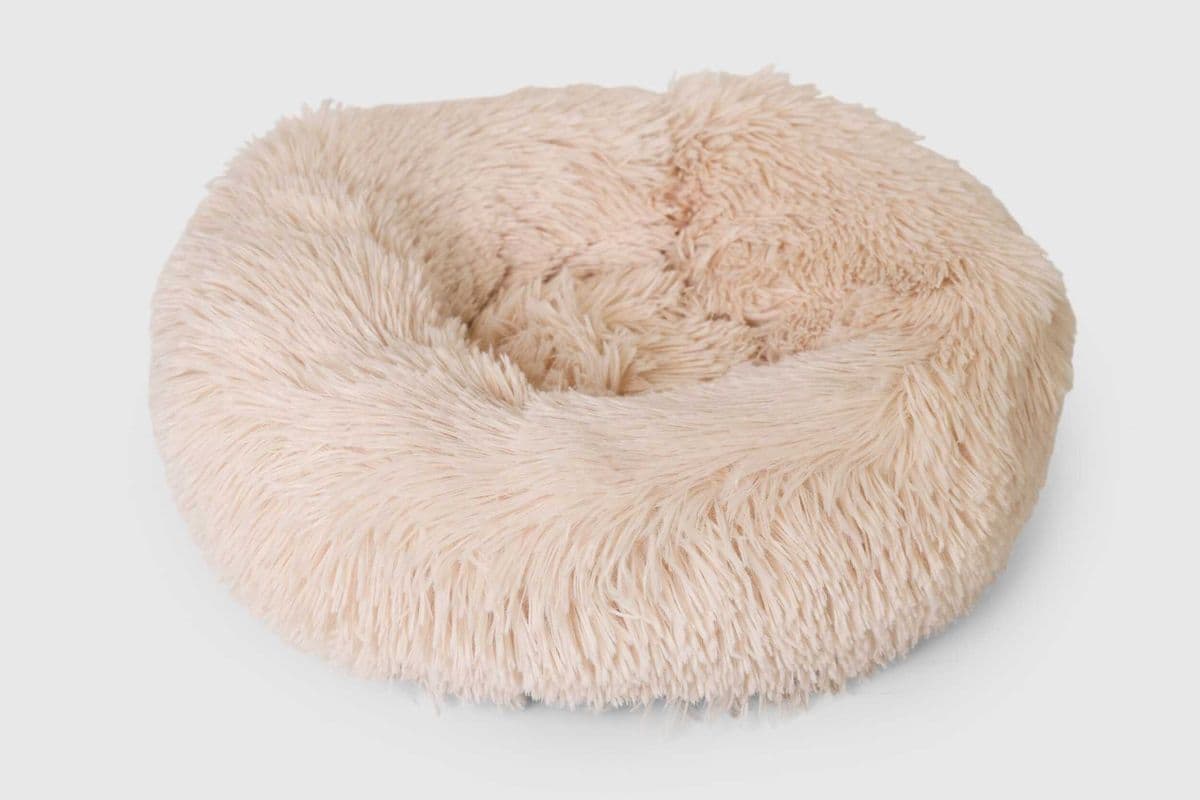 Calming Plush Pet Bed XSmall 40cm (Assorted Color)