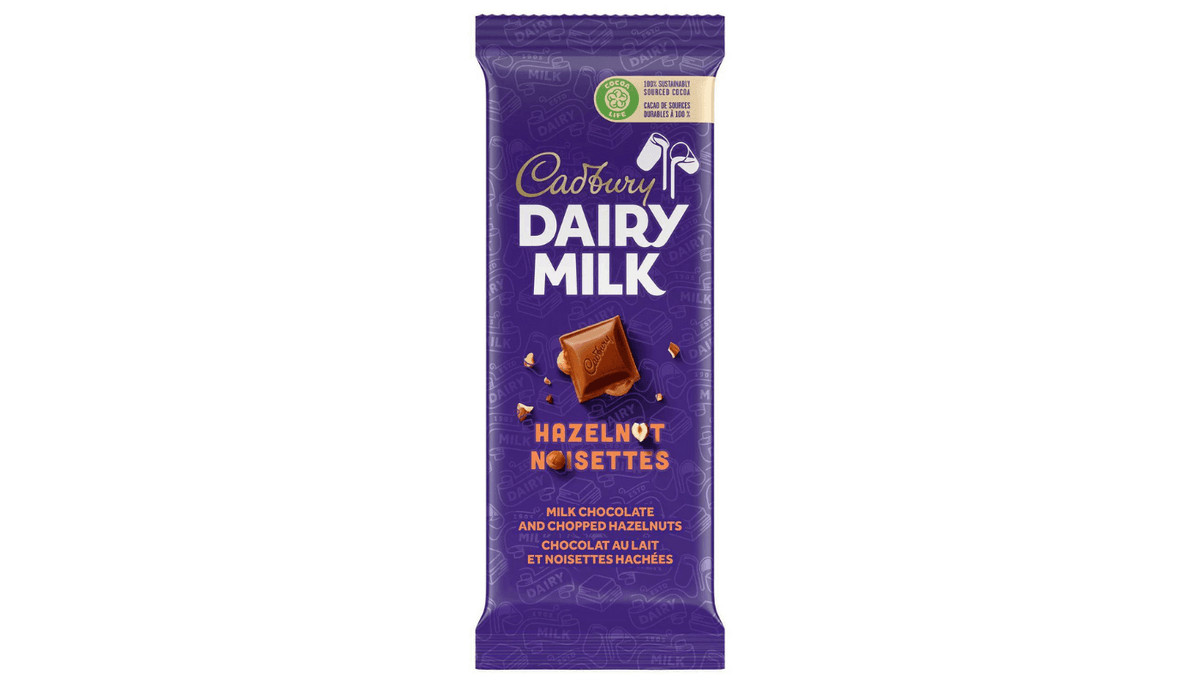 Cadbury Dairy Milk - Noisettes 100g / Hazelnut 100g