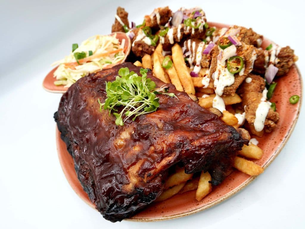 BBQ Ribs and Wings Combo