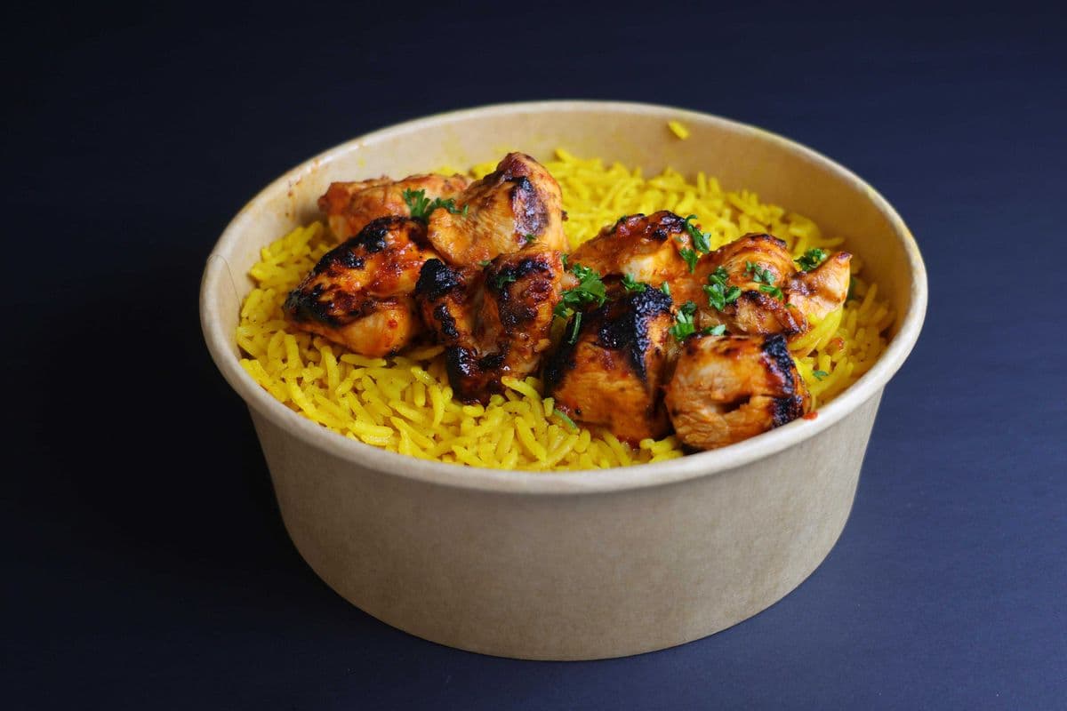 Shish Tawook Rice Bowl