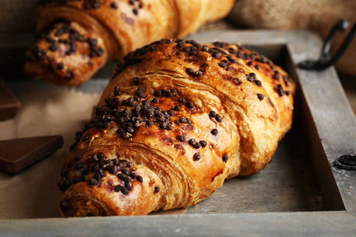 Croissant Italien au Chocolat/Italian Chocolate Croissant