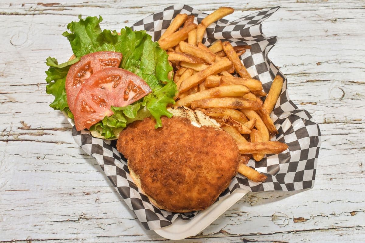 Chicken Burger Combo