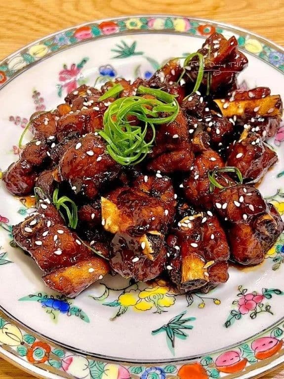 SpareribsWithChenchiangVinegar 鎮江黑醋骨