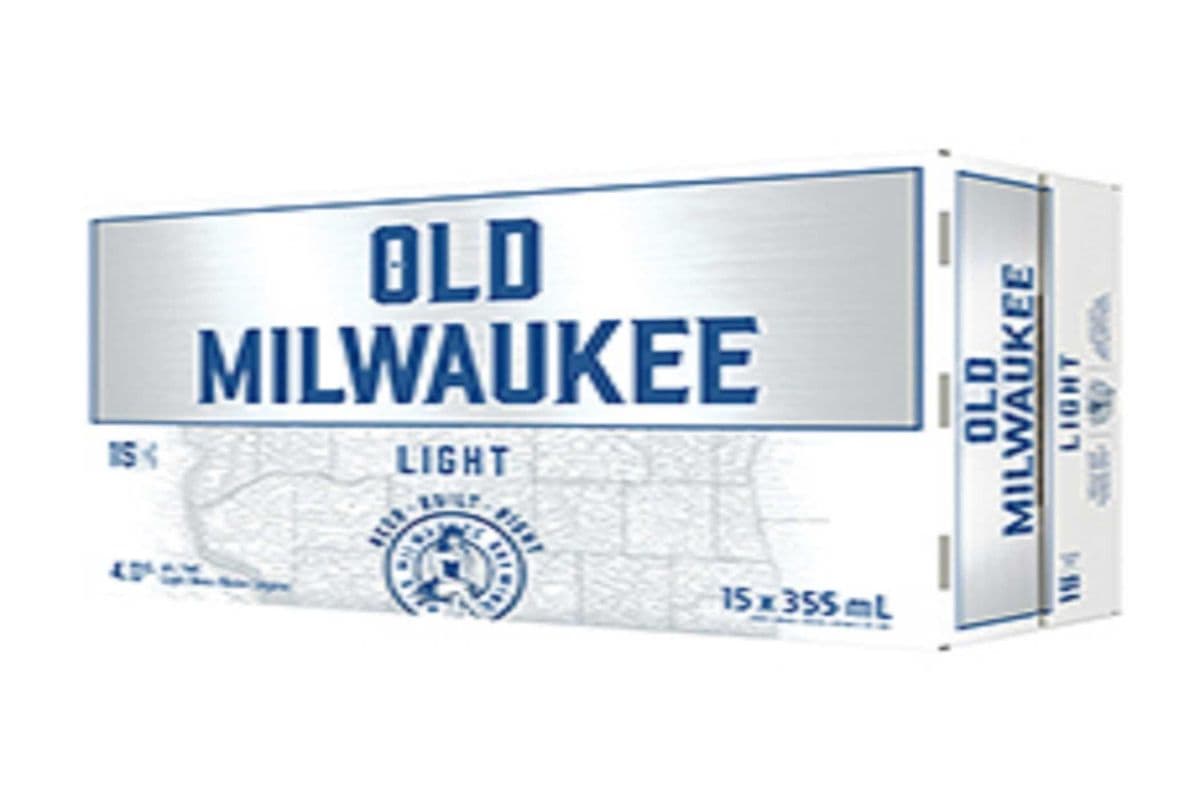 671024 Old Milwaukee Light (15 x 355ml)