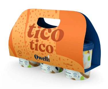 Gelato (3X 475ml) tico tico