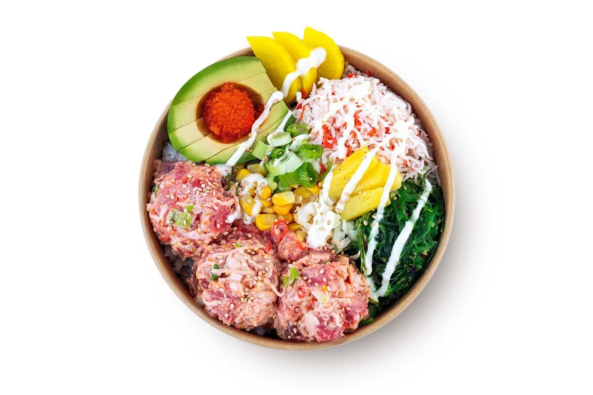 [Bowl of The Month] Maui Wowee Ahi Crab Surf