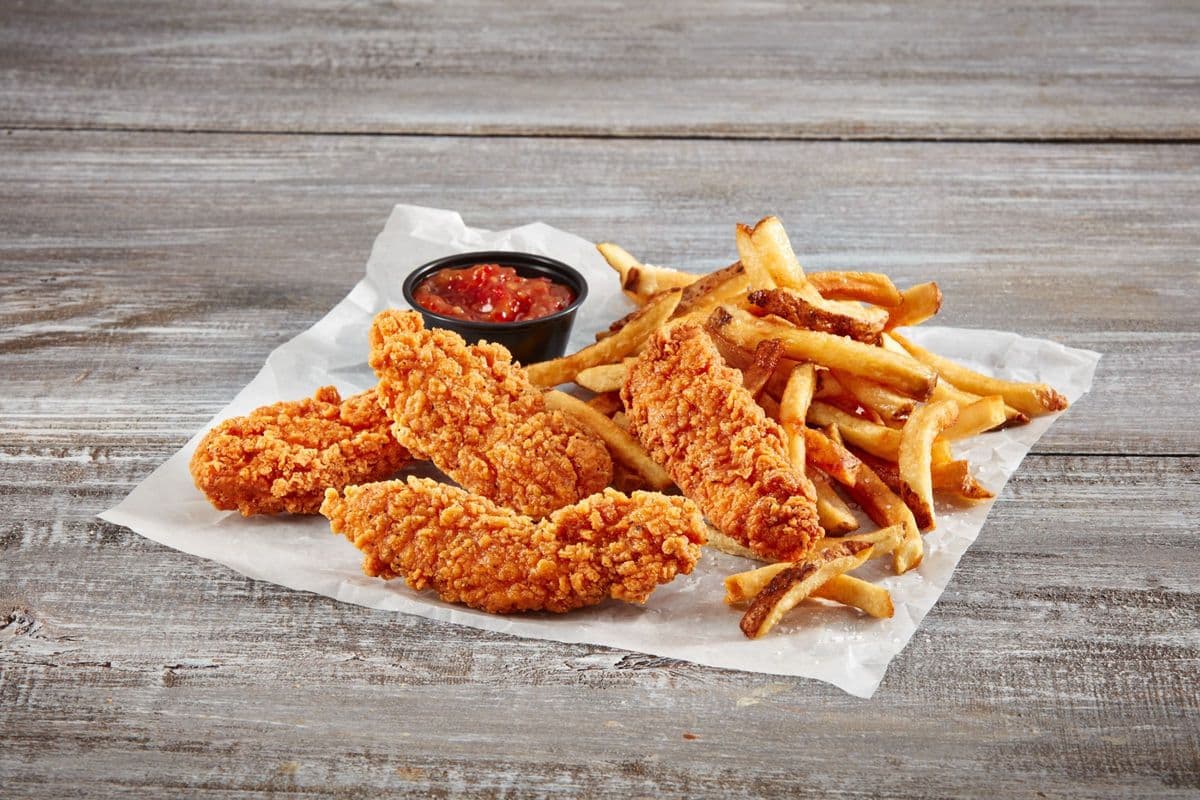 Crispy Chicken Tenders (4 pcs) Combo