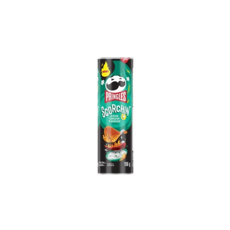 Scorchin Hot Sour Cream & Onion Pringles - USA (156g)