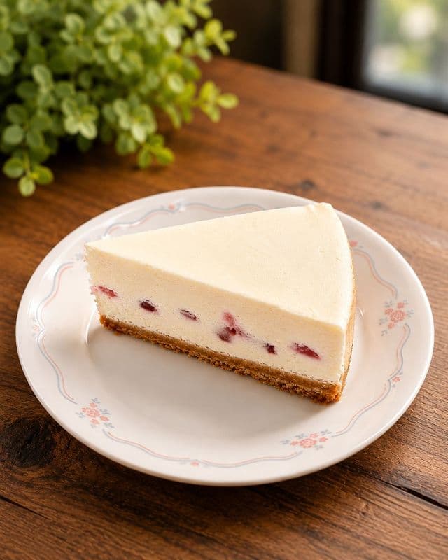 New York strawberry cheesecake