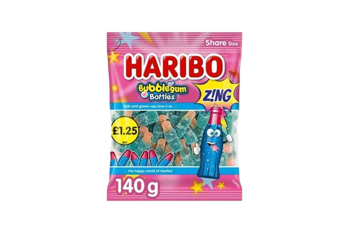 Haribo Bubblegum Bottles (UK) (140g)
