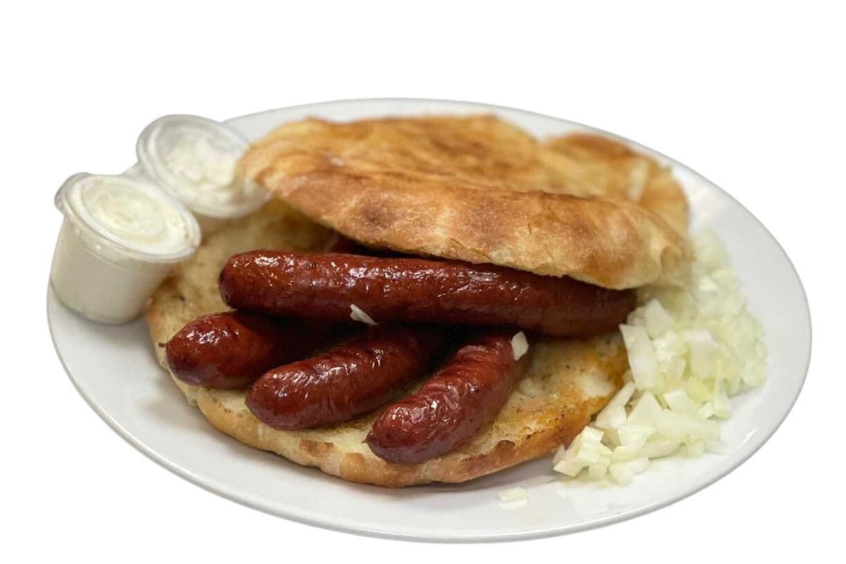 Beef barbecue sausage