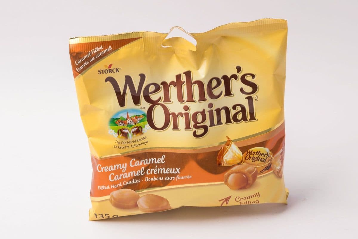 Storck Werther's Original Creamy Caramel Filled (135g)