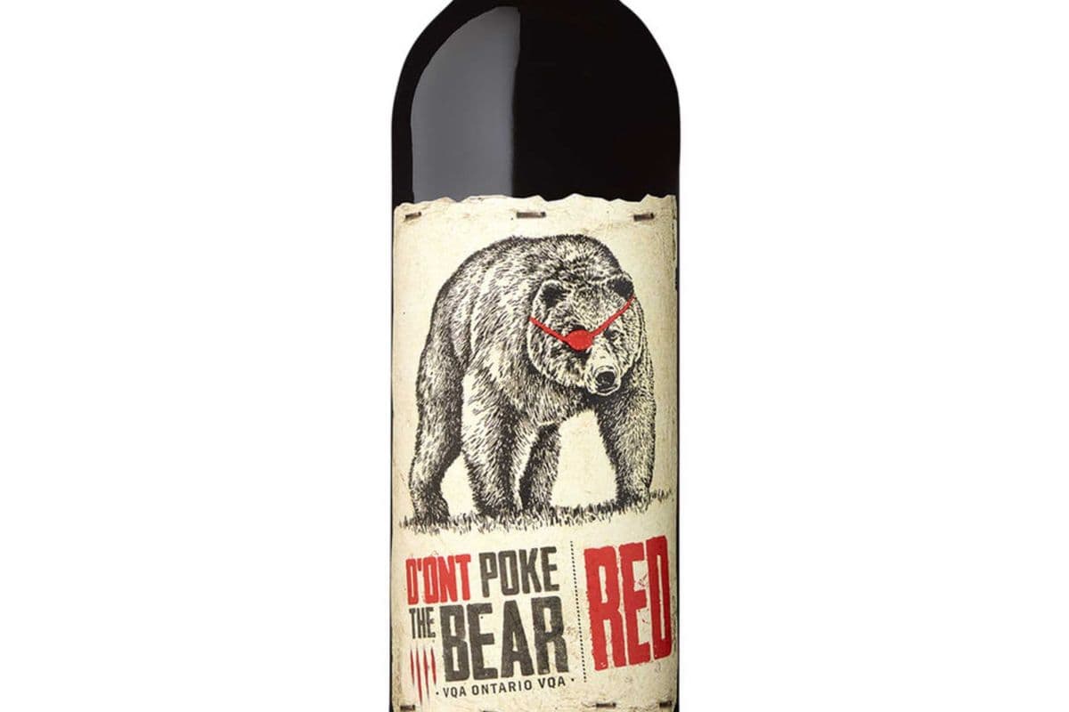 D'ont poke the bear red vqa (1 x 750 ml)
