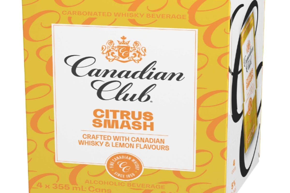 CANADIAN CLUB CITRUS SMASH (4 x 355ML)