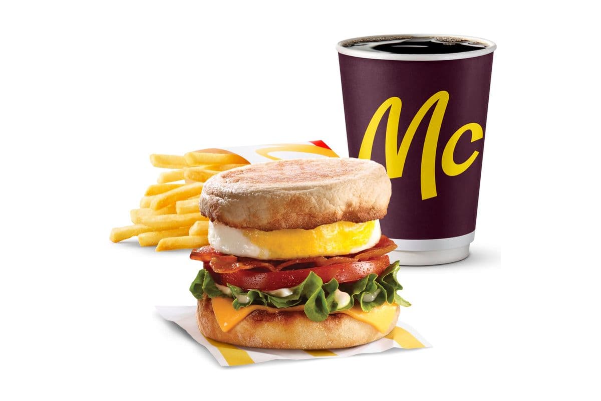 Trio McMuffin BLT avec œuf [710-810 Cal]