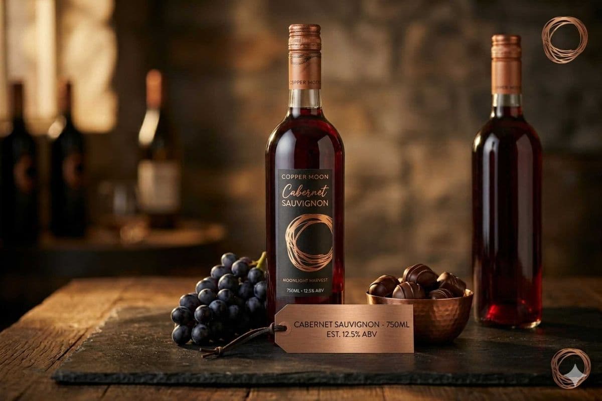 COPPER MOON CABERNET SAUVIGNON (750ML) 12.5% ABV (1 x 750 mL)