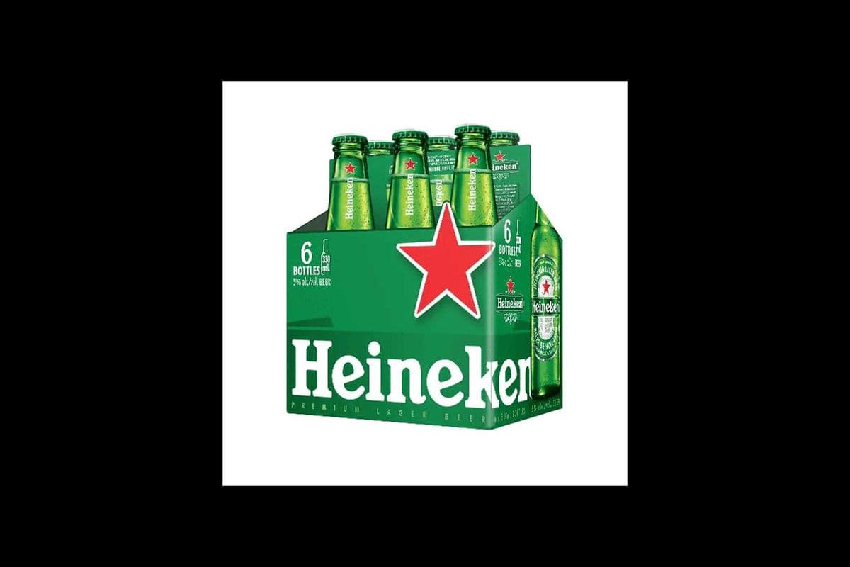 Heineken (6 Bottles) (6 x 330ML) (6 x 330ML*6 BTLS)
