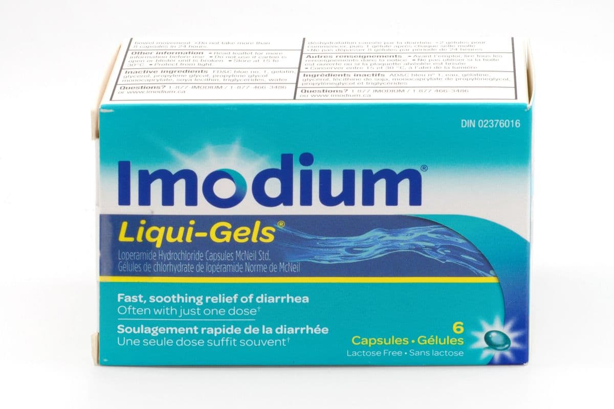 Imodium Liquid Gel (6 Caplets)