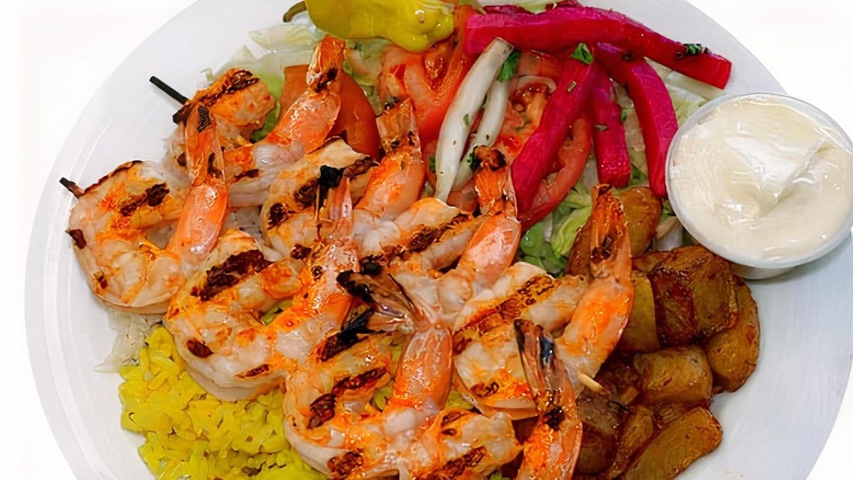 Assiette Crevettes (8 larges crevettes)