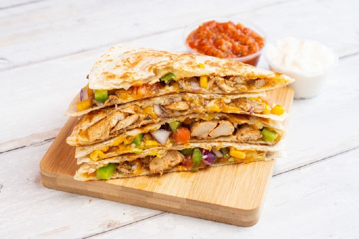 Gluten-Friendly Jerk Chicken Quesadilla