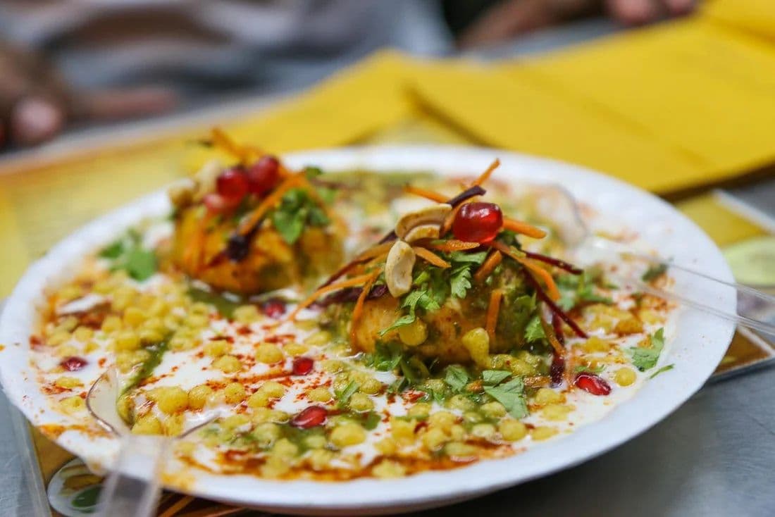Chat Papri with Bhalla
