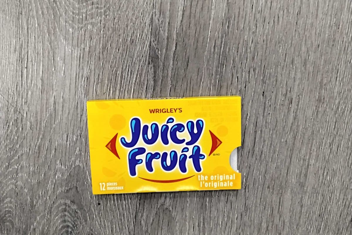 Wrigley's Juicy fruit gum (12 pieces )