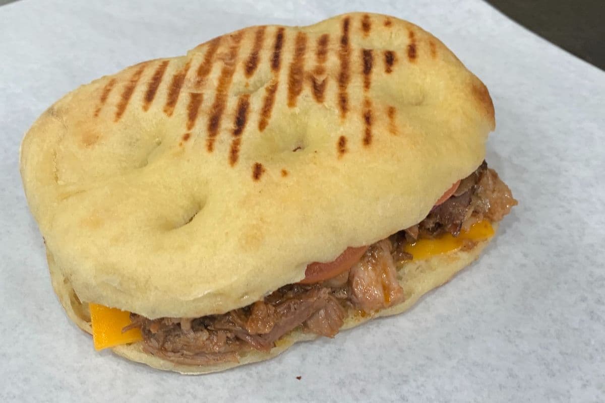 BBQ Pulled Pork Panini
