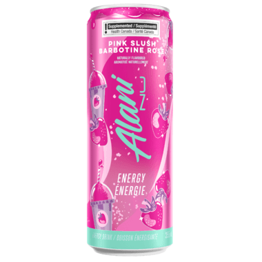 Alani  Boisson Énergisante Barbotine Rose 355ml/ Alani Energy Drink Pink Slush 355ml