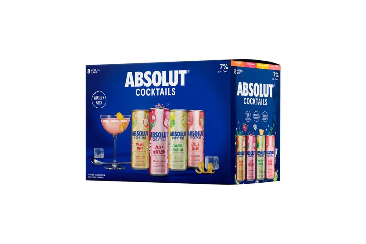 Absolut Cocktails (8 x 355ml Cans)
