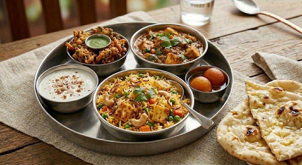 Kadai Veg Biryani Combo
