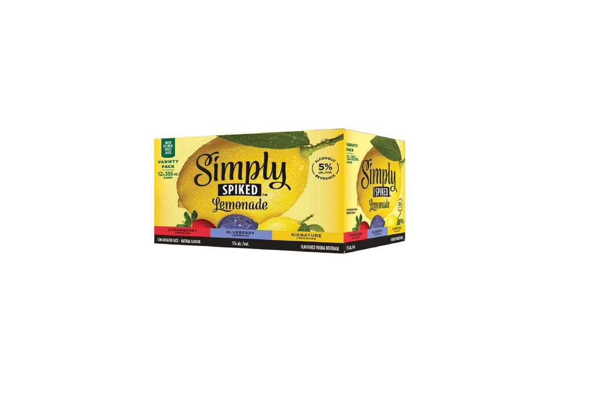 112331 -SIMPLY SPIKED LEMONADE VARIETY PACK (12 x 355ml)