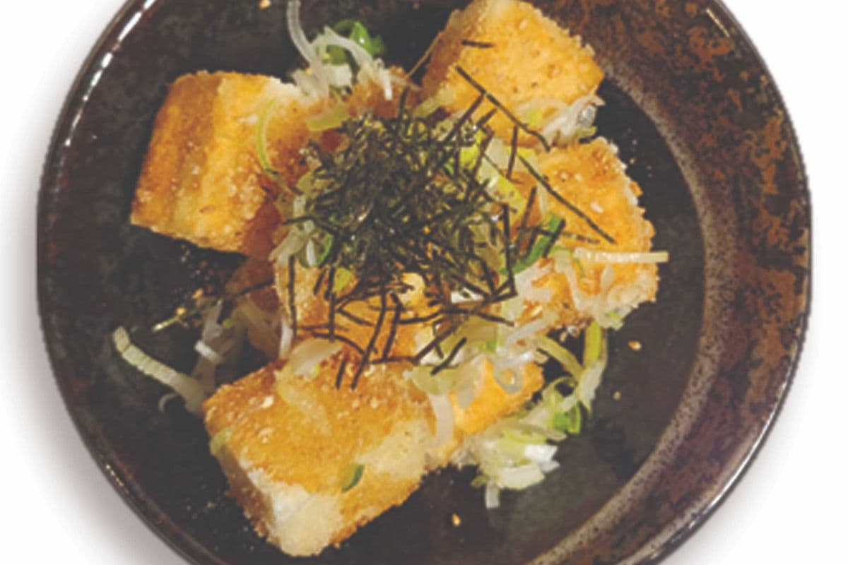 32. Soy Agedash Tofu (vegan)