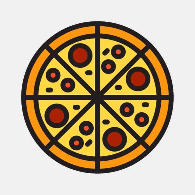 2x1 Pizza suprême halal petite 10" / 2x1 10" Small Halal Supreme Pizza