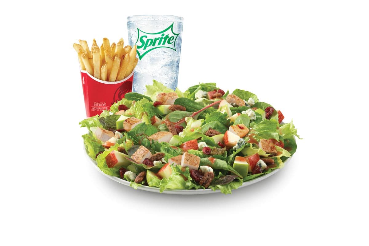 Combo de salade de poulet aux pommes et aux pacanes / Apple Pecan Chicken Salad Combo (Cals: 790-1120)