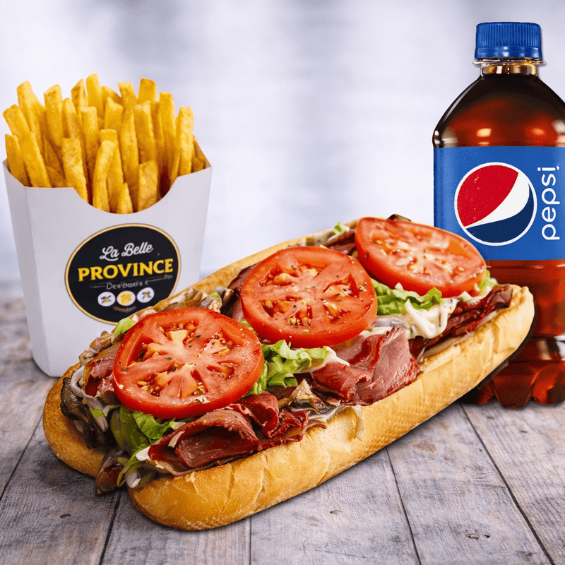 Trio Sous-marin LBP (3 viandes) / LBP 3 Meat Sub Trio