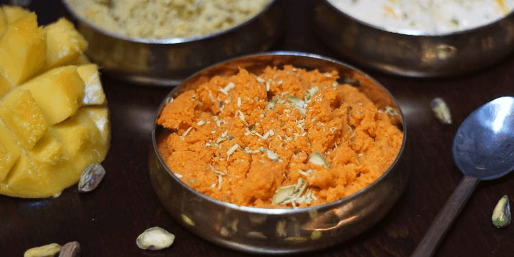 CARROT & CASHEW PUDDING