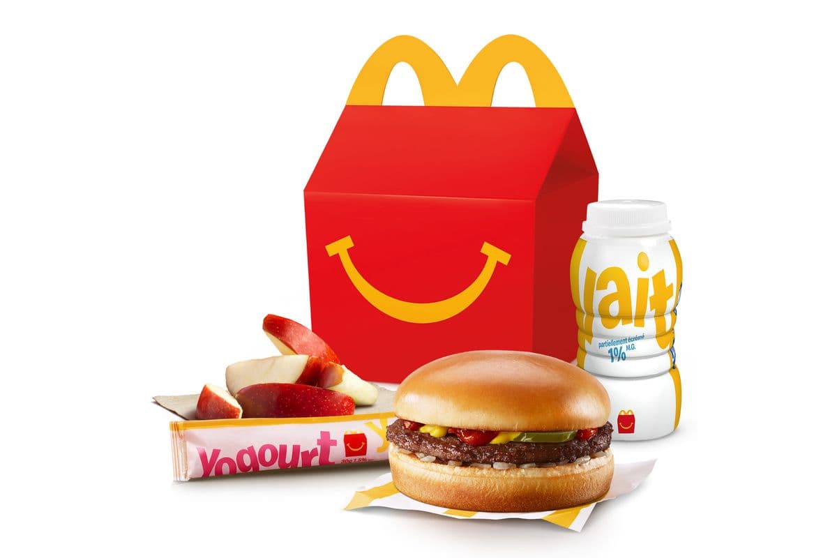 Joyeux festin hamburger - pommes [310-420 Cal]