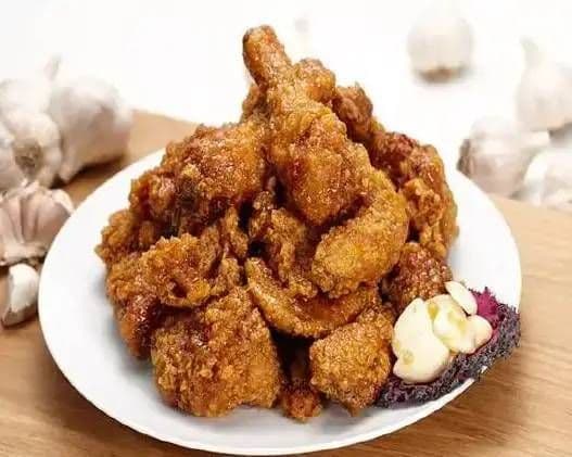 Soy Garlic Chicken / Poulet à l'ail avec la sauce de soja
