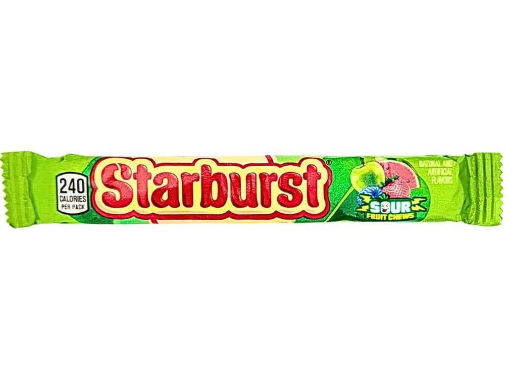 Starburst Sour Fruit Chews 58g Chewy Candies