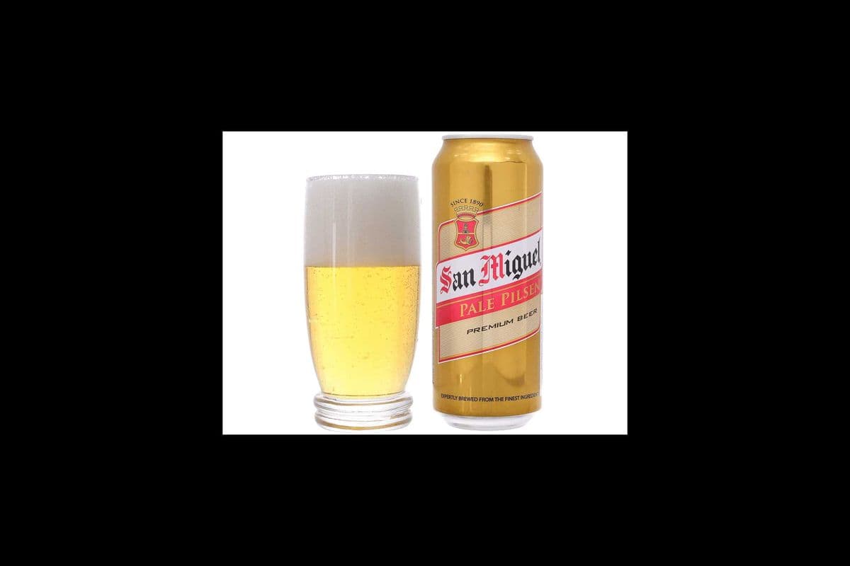 SAN MIGUEL PALE PILSNER CAN (1 x 500 ML) (1 x 500 ML)