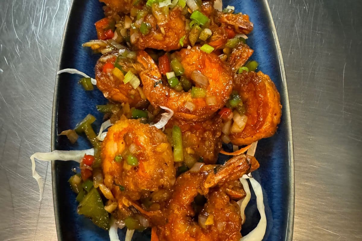 Szechuan Prawns