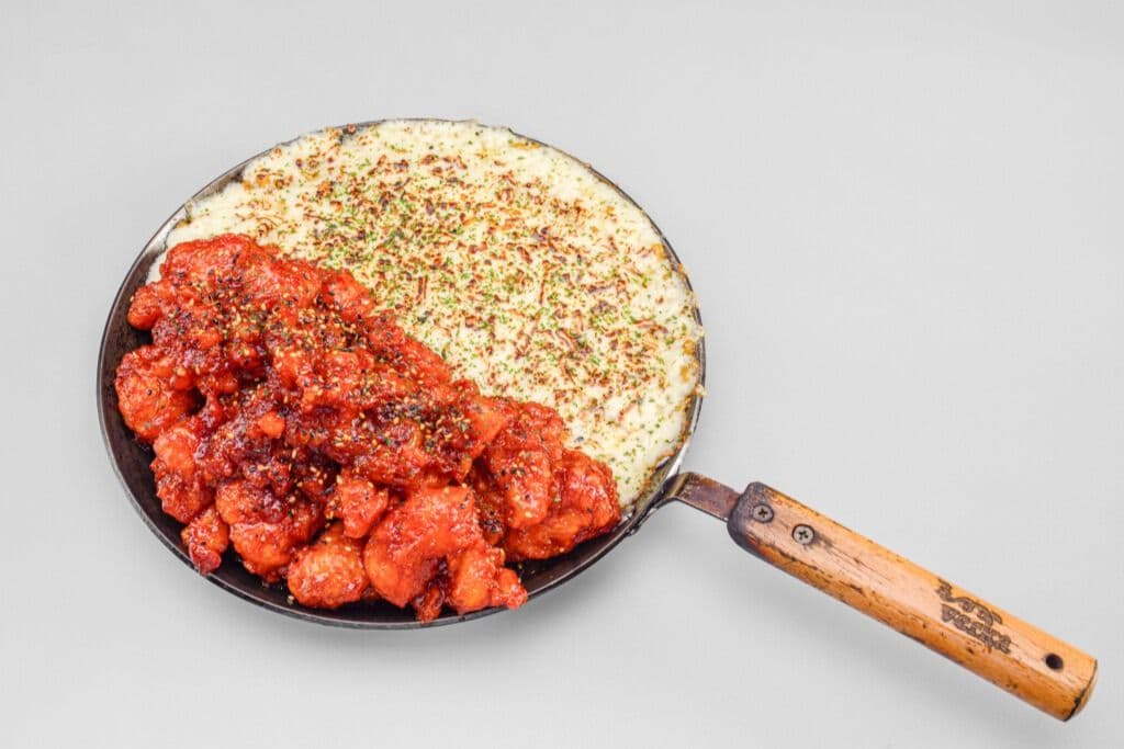 A. K-Fried Chicken w/ Cheese Fondue (Shareable)