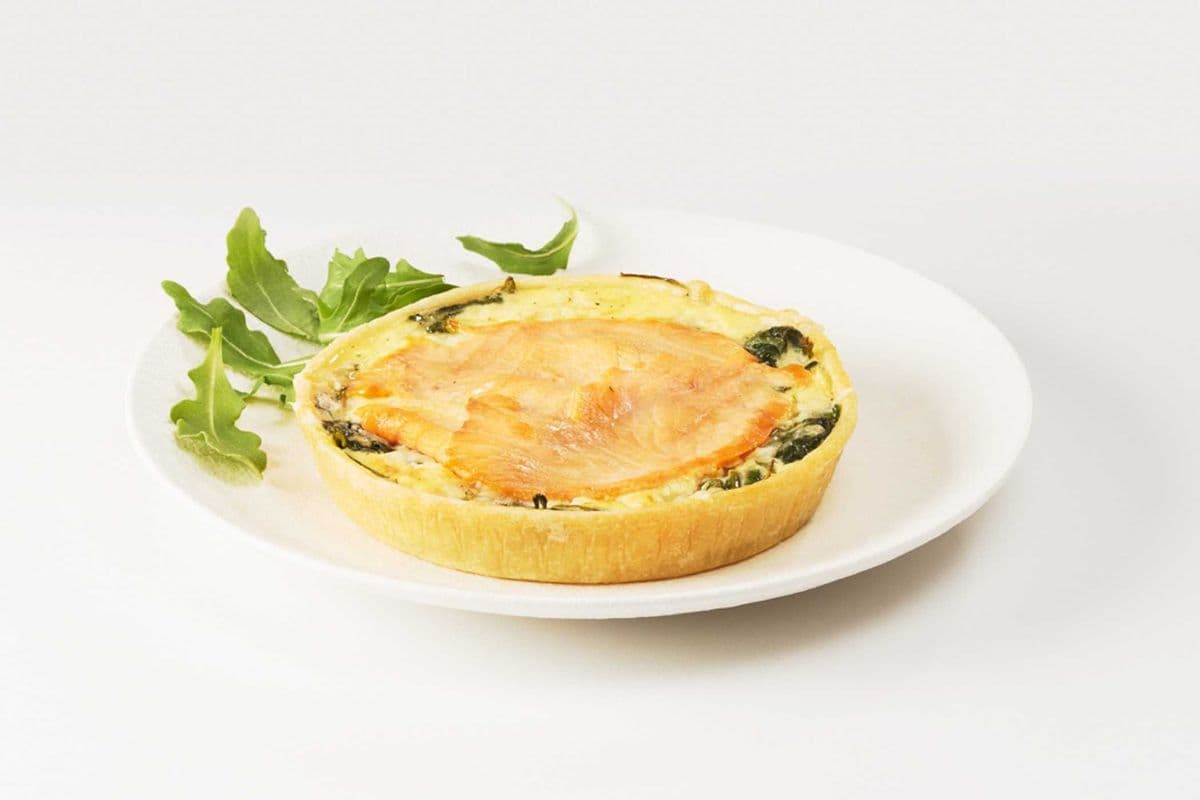 Smoked Salmon Quiche