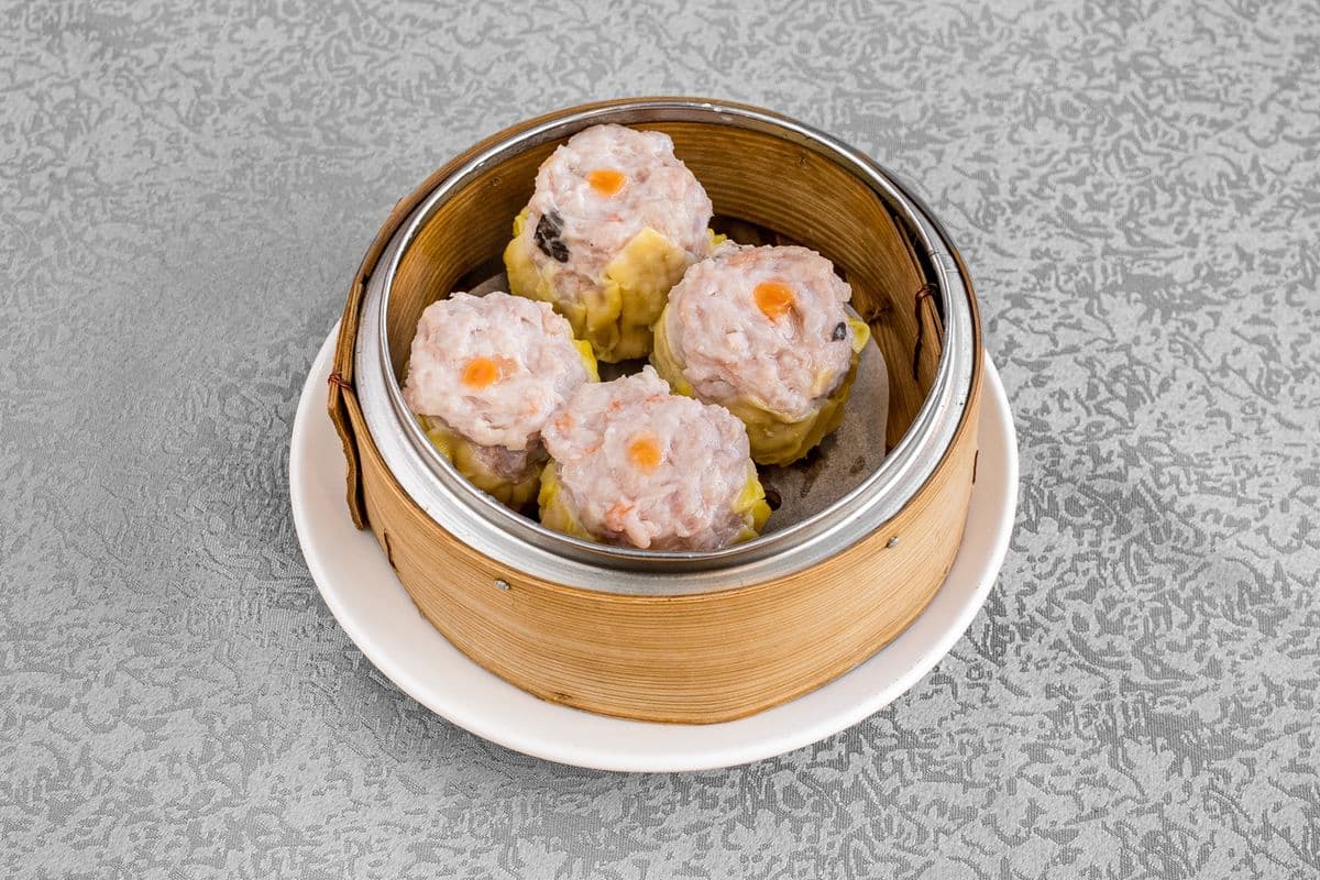 Dumplings de porc cuit à la vapeur / Steamed Pork Dumplings 蒸白肉饺